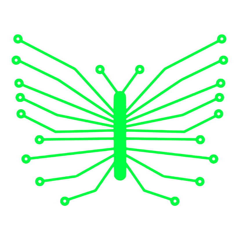 MakeUC Butterfly Logo